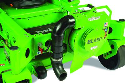Vehicle debris blower