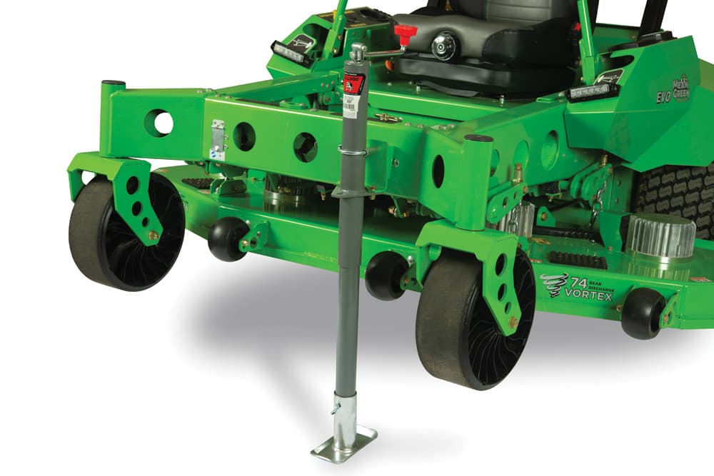 Front deck maintenance jack